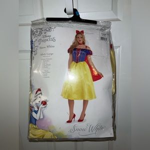 NEW Snow White Disney Costume size adult large
